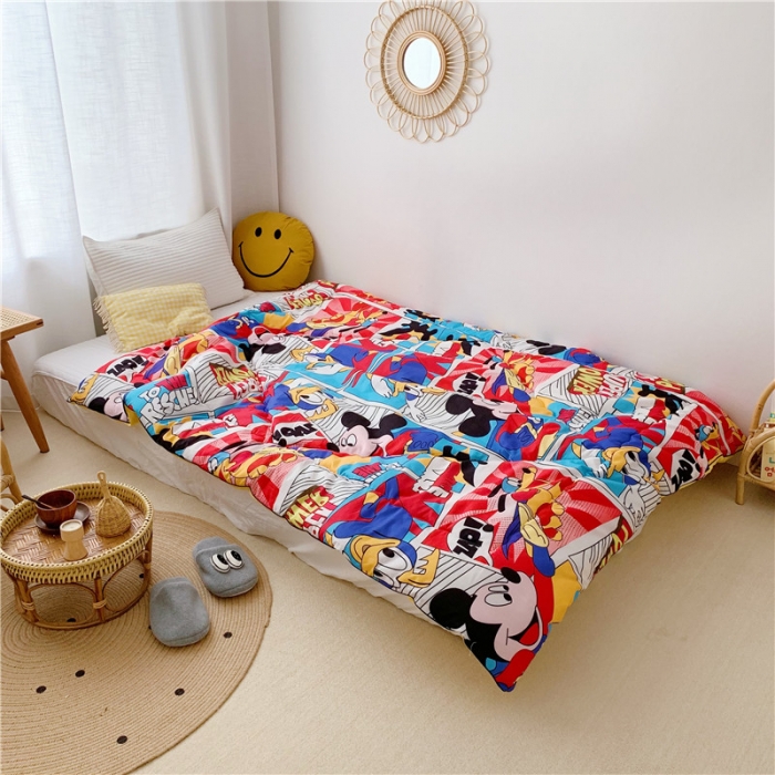 91家纺网 家纺一手货源 找家纺 星期八 新款趣味冬被 米奇