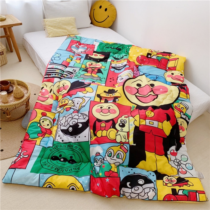 91家纺网 家纺一手货源 找家纺 星期八 新款趣味冬被 面包超人