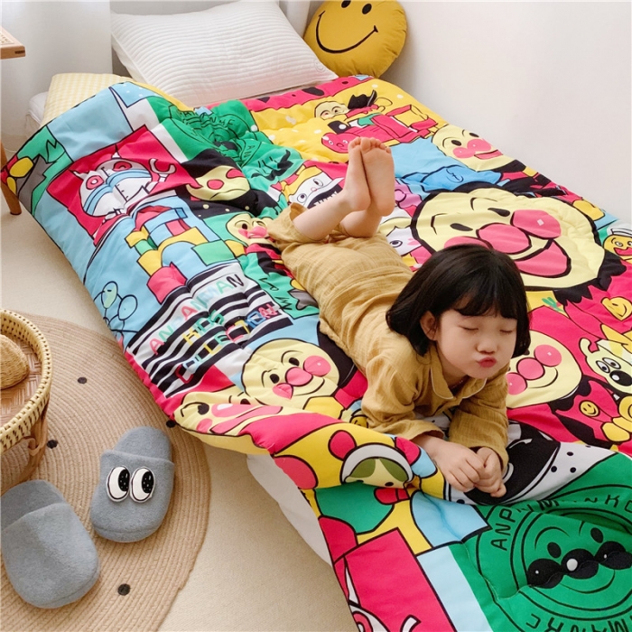 91家纺网 家纺一手货源 找家纺 星期八 新款趣味冬被 面包超人