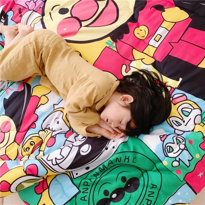 91家纺网 家纺一手货源 找家纺 星期八 新款趣味冬被 面包超人