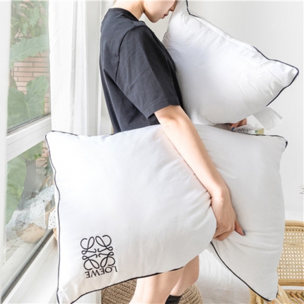 91家纺网 家纺一手货源 找家纺 星期八 2019新款LOEWE四季枕芯一对48*74