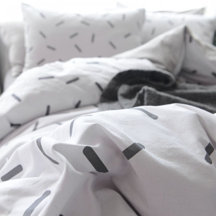 91家纺网 家纺一手货源 找家纺 梦家居 2017韩国简约A棉B绒四件套烟雨-绒