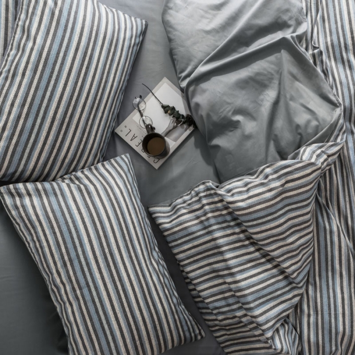 91家纺网 家纺一手货源 找家纺 梦家居 2018新款北欧简约冷淡风套件艾伦