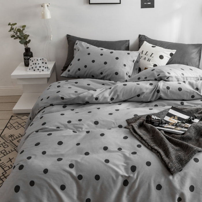 91家纺网 家纺一手货源 找家纺 梦家居 2018新款北欧简约冷淡风套件波西米