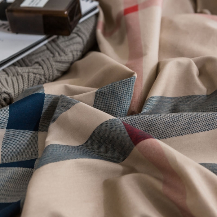 91家纺网 家纺一手货源 找家纺 梦家居 2018新款北欧简约冷淡风套件英格兰