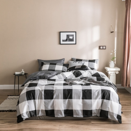 91家纺网 家纺一手货源 找家纺 梦家居 2019新款A棉B绒四件套 奥尼尔绒