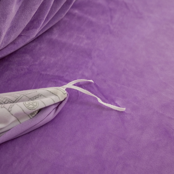 91家纺网 家纺一手货源 找家纺 欧冠家纺 2018印花牛奶绒爆款四件套 小房子