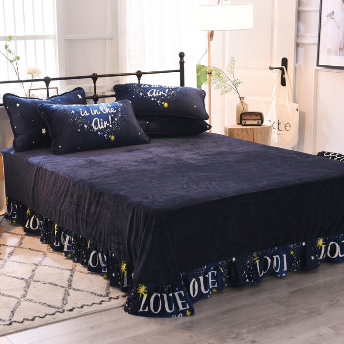 91家纺网 家纺一手货源 找家纺 （总）绒世界 2018秋冬印花牛奶绒爆款四件套第二版