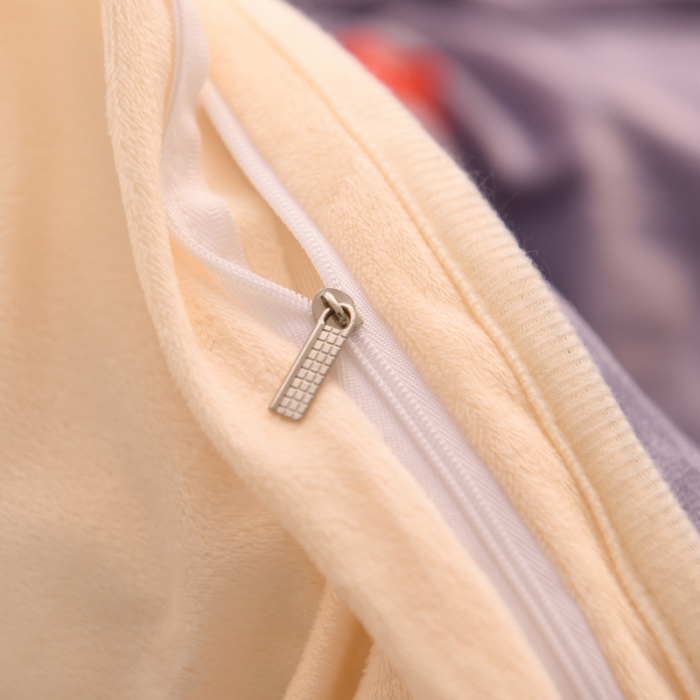 91家纺网 家纺一手货源 找家纺 绒世界 2018秋冬印花牛奶绒爆款四件套第二版 小狗