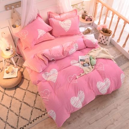 91家纺网 家纺一手货源 找家纺 （总）绒世界 2018魔幻绒爆款四件套