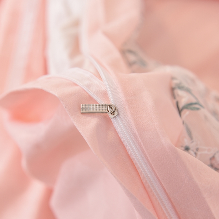 91家纺网 家纺一手货源 找家纺 （总）欧冠 2019新品玫瑰秘密系列四件套床裙款