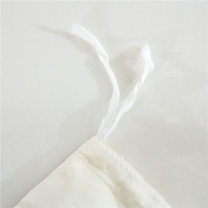 91家纺网 家纺一手货源 找家纺 欧冠  双面水洗真丝丝印良品SILKINLP系列四件套 米白