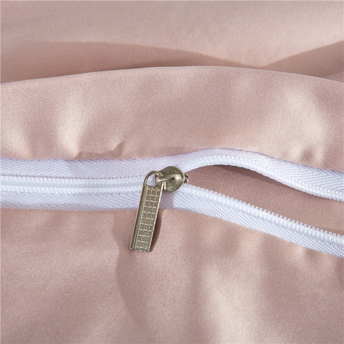 91家纺网 家纺一手货源 找家纺 欧冠  双面水洗真丝丝印良品SILKINLP系列四件套 香槟