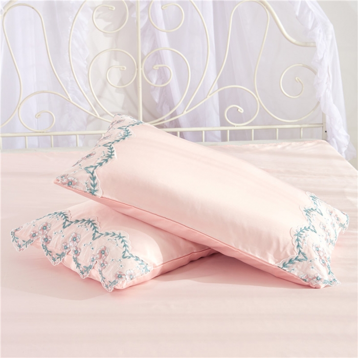 91家纺网 家纺一手货源 找家纺 欧冠 双面水洗真丝丝印良品SILKINLP系列四件套 玉色