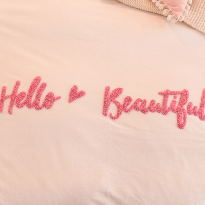 91家纺网 家纺一手货源 找家纺 (总）绒世界 2019秋冬绒款毛巾绣四件套床笠款