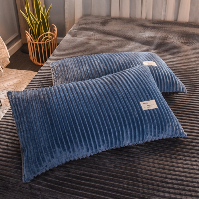 91家纺网 家纺一手货源 找家纺 （总）欧冠 2019秋冬魔法绒暖绒系列四件套床单款