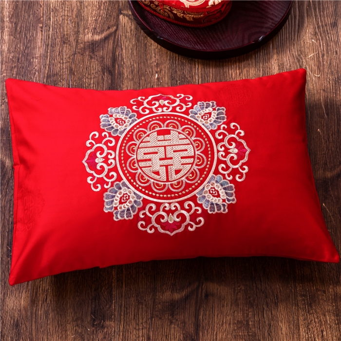 91家纺网 家纺一手货源 找家纺 千禧婚庆专供 2019喷气全棉婚庆四件套多件套 珠联璧合