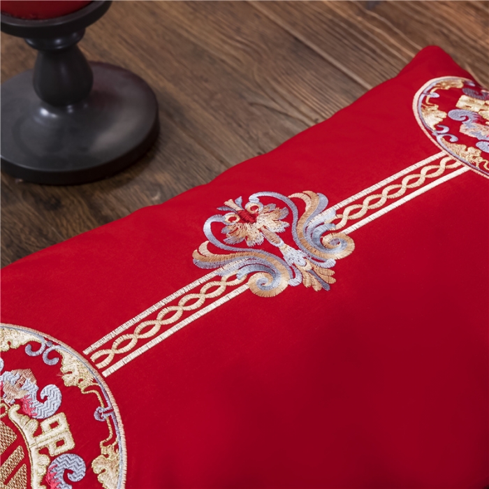 91家纺网 家纺一手货源 找家纺 （总3）千禧婚庆专供 2019喷气全棉婚庆四件套