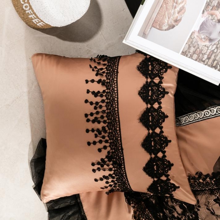 91家纺网 家纺一手货源 找家纺 宅家居 法式浪漫系列四件套伊莎贝拉