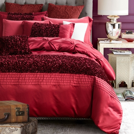 91家纺网 家纺一手货源 找家纺 宅家居 轻奢水洗真丝系列四件套弗罗德-轻奢系列