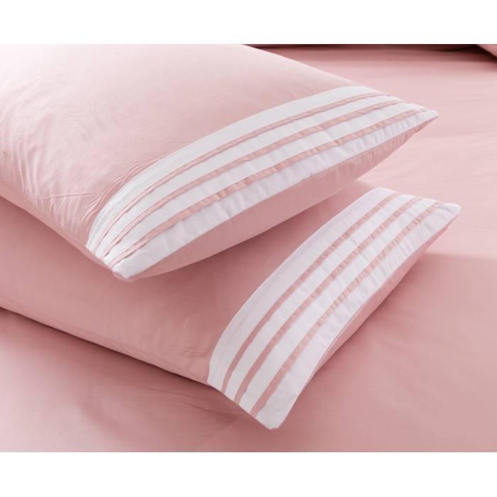 91家纺网 家纺一手货源 找家纺 宅家居  全棉四件套茉琳卡系列藕粉