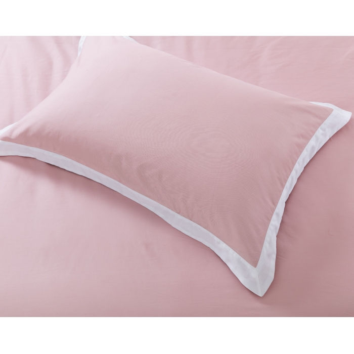 91家纺网 家纺一手货源 找家纺 宅家居  全棉四件套茉琳卡系列藕粉