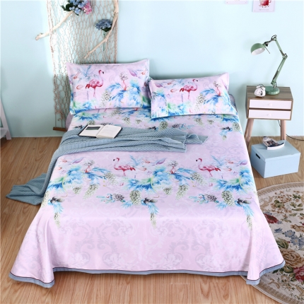 91家纺网 家纺一手货源 找家纺 （总）  艾迪尚 包边款冰丝席三件套