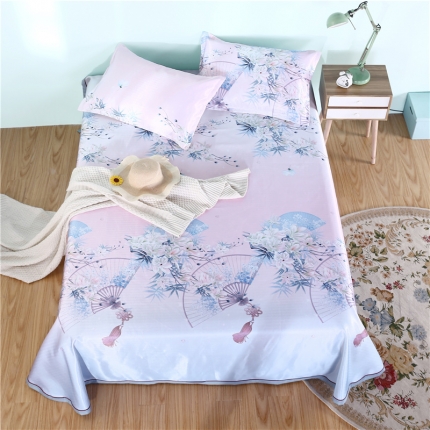 91家纺网 家纺一手货源 找家纺 （总）  艾迪尚 包边款冰丝席三件套