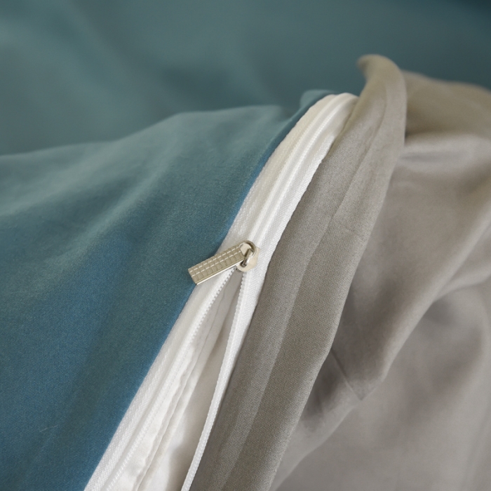 91家纺网 家纺一手货源 找家纺 （总）艾迪尚 2019新款纯色双拼四件套