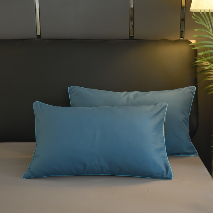 91家纺网 家纺一手货源 找家纺 （总）艾迪尚 2019新款纯色双拼四件套