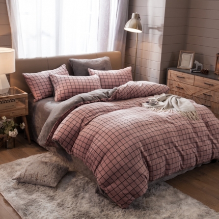 91家纺网 家纺一手货源 找家纺 （总）丽莱美家纺 2019新款法莱绒四件套