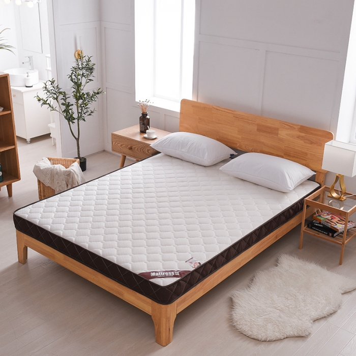 91家纺网 家纺一手货源 找家纺 时奥家纺 2019新款双面立体咖啡边床垫