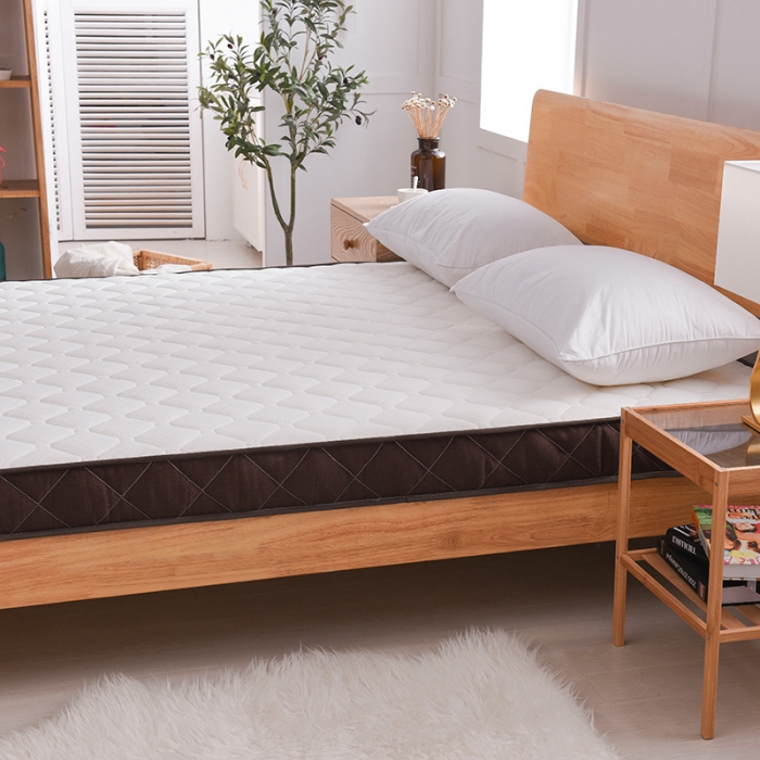 91家纺网 家纺一手货源 找家纺 时奥家纺 2019新款双面立体咖啡边床垫