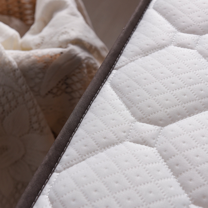 91家纺网 家纺一手货源 找家纺 时奥家纺 2019新款双面立体咖啡边床垫