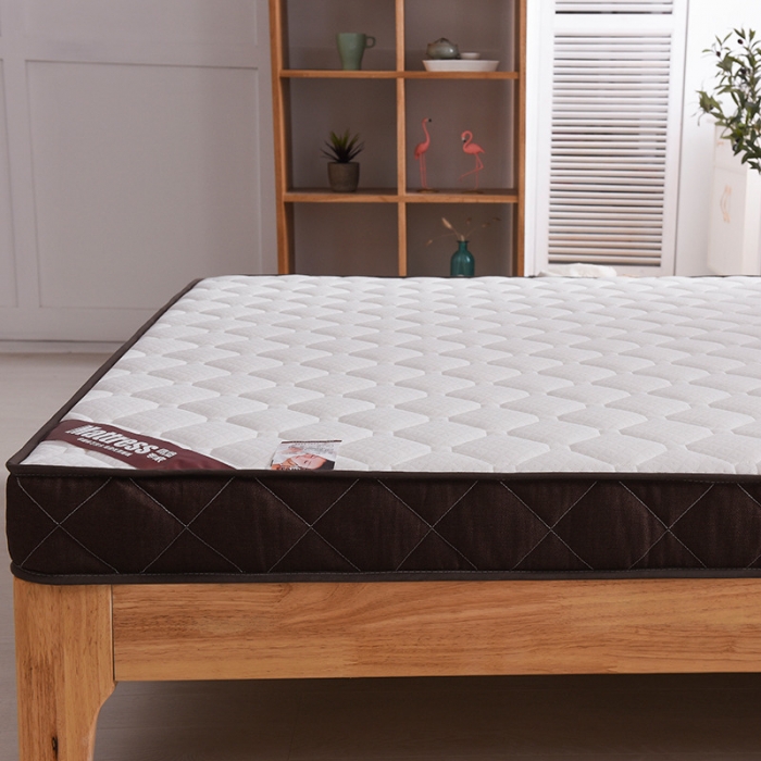 91家纺网 家纺一手货源 找家纺 时奥家纺 2019新款双面立体咖啡边床垫