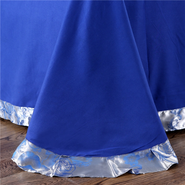 91家纺网 家纺一手货源 找家纺 （总）百花王 贡缎提花四件套