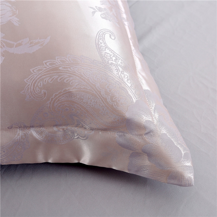 91家纺网 家纺一手货源 找家纺 百花王 贡缎提花四件套 富贵牡丹