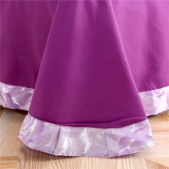 91家纺网 家纺一手货源 找家纺 百花王 贡缎提花四件套 伊莎贝尔