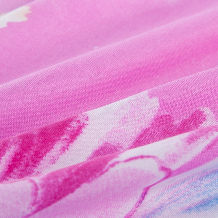 91家纺网 家纺一手货源 找家纺 百花王 钻石绒四件套 出水芙蓉