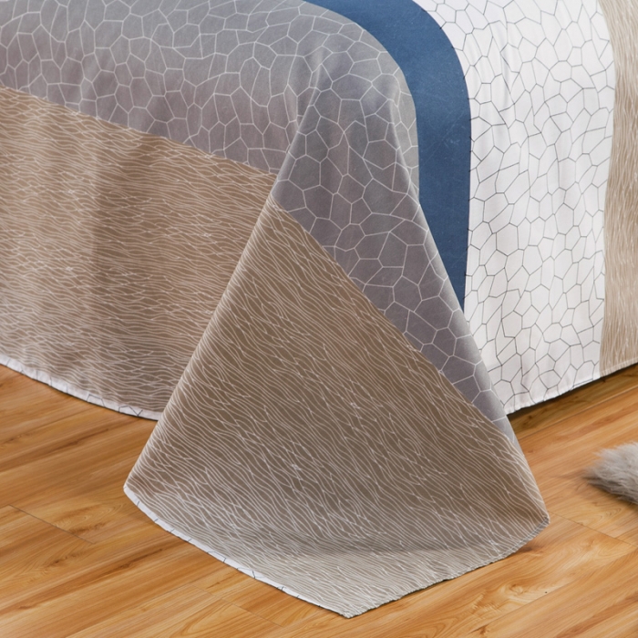 91家纺网 家纺一手货源 找家纺 百花王 钻石绒四件套 敦煌之恋