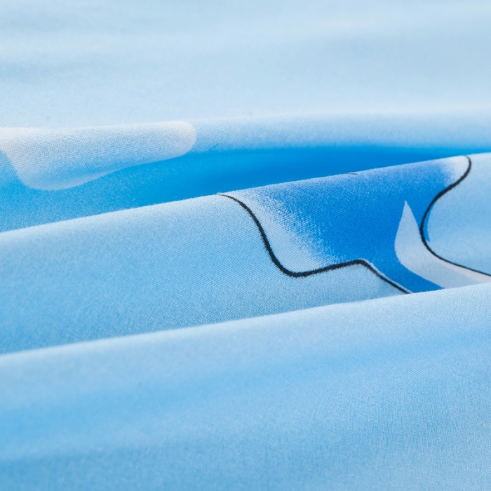 91家纺网 家纺一手货源 找家纺 百花王 钻石绒四件套 海洋宝贝