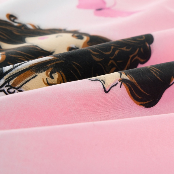 91家纺网 家纺一手货源 找家纺 百花王 钻石绒四件套 泡沫之夏