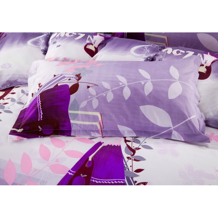 91家纺网 家纺一手货源 找家纺 百花王 钻石绒四件套 相亲相爱