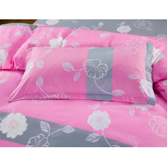 91家纺网 家纺一手货源 找家纺 百花王 钻石绒四件套 幸福柔情