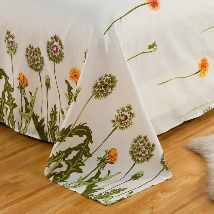 91家纺网 家纺一手货源 找家纺 百花王 钻石绒四件套 永久的爱