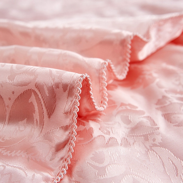 91家纺网 家纺一手货源 找家纺 百花王 蜘蛛花被印花冰丝被夏被 玉色