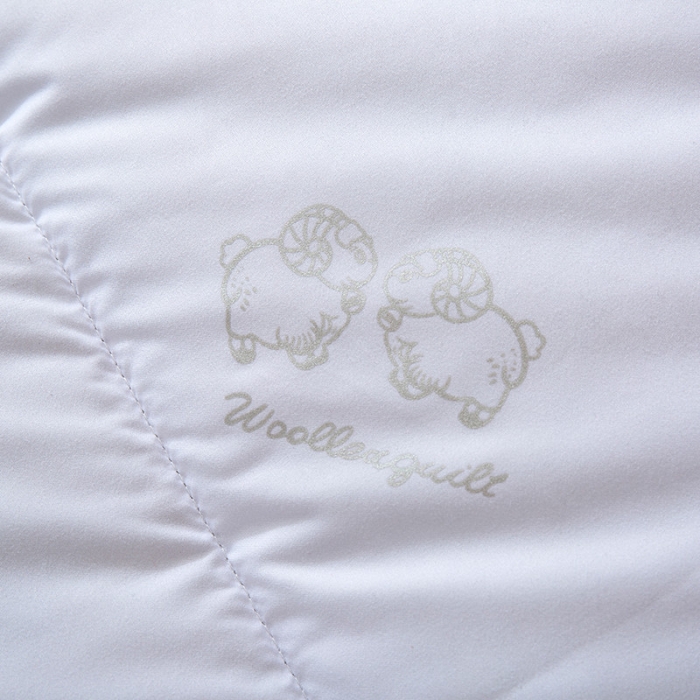 91家纺网 家纺一手货源 找家纺 小燕燕家纺 2021新款澳洲进口羊毛被 白色