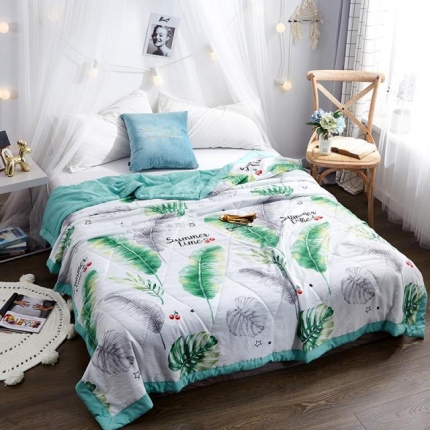 91家纺网 家纺一手货源 找家纺 （总）小燕燕家纺 2021新款水洗棉夏被空调被