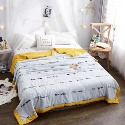 91家纺网 家纺一手货源 找家纺 （总）小燕燕家纺 2021新款水洗棉夏被空调被