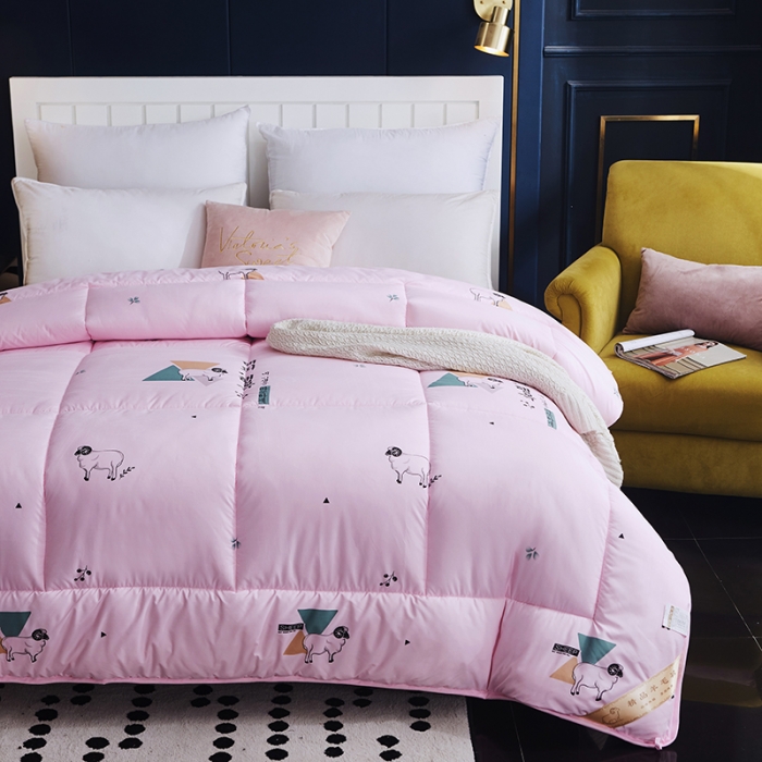 91家纺网 家纺一手货源 找家纺 （总）小燕燕家纺 2021新款羊毛被